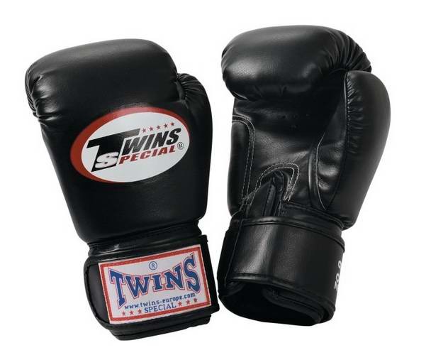 Twins Training Boxhandschuhe BGVL-3 schwarz für Kinder