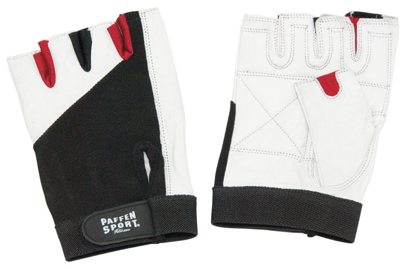 Paffen-Sport  Allround  Guantes de Formación, Negro/blanco/rojo