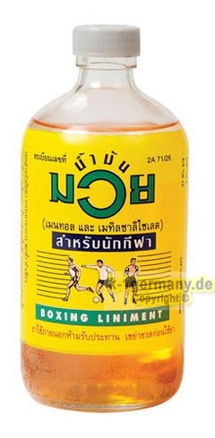 BOXING LINIMENT - Boxing Muay aceite 450ml BOI-L