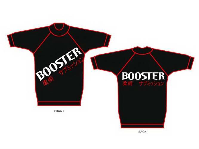 Booster Freefight / MMA Rashguard schwarz  RG-SS