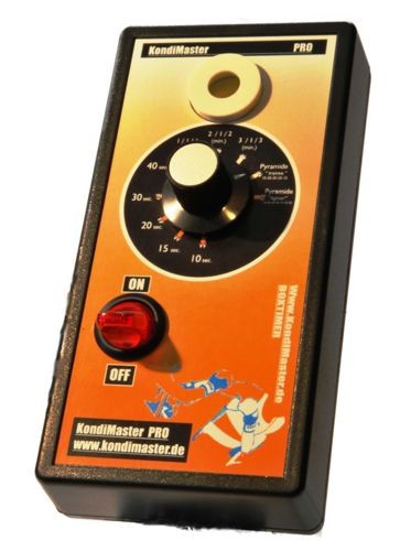 Boxtimer KondiMaster PRO mit der Spezialfunktion Pyramide für Ihr Partnertraining 