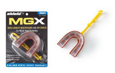 MGX Dreistufiger Zahnschützer für Erwachsene mit Air Shocks