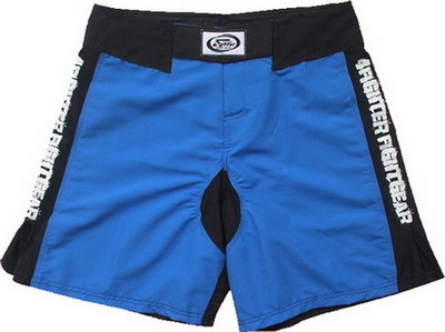 4Fighter Grappling / Freefight MMA Shorts blue-black FFS-08