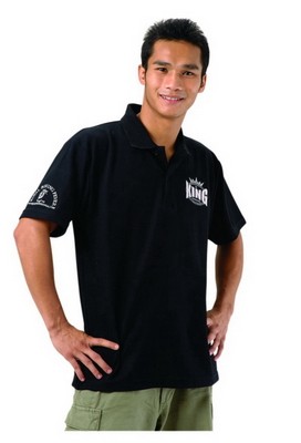 King Polo Shirt schwarz / PL-K